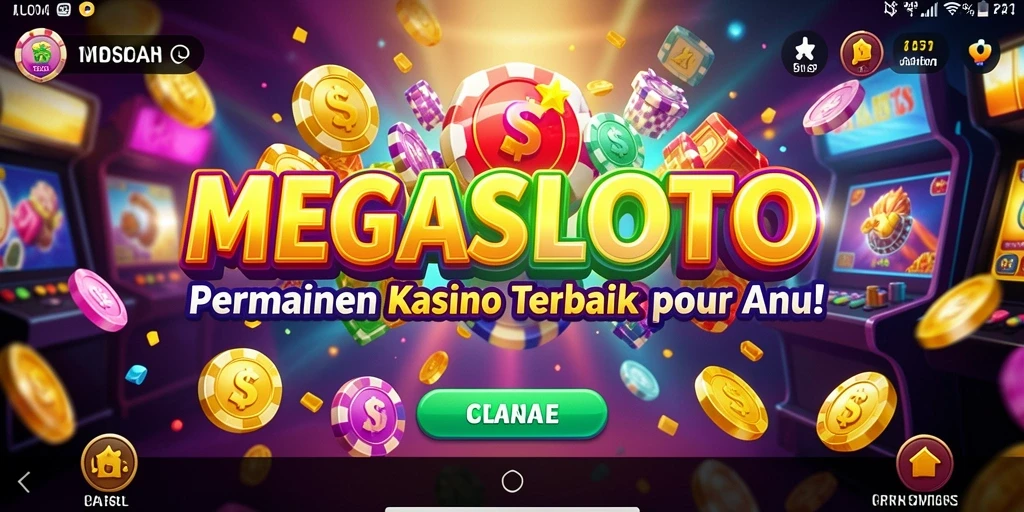 Tampilan gameplay slot menarik di MEGASLOTO.