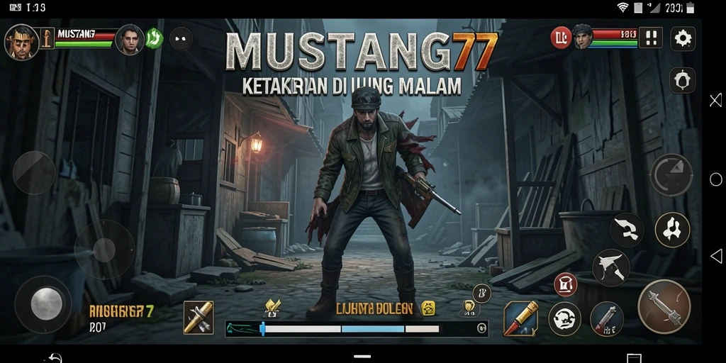 Gameplay menegangkan di dalam dunia kegelapan MUSTANG77.