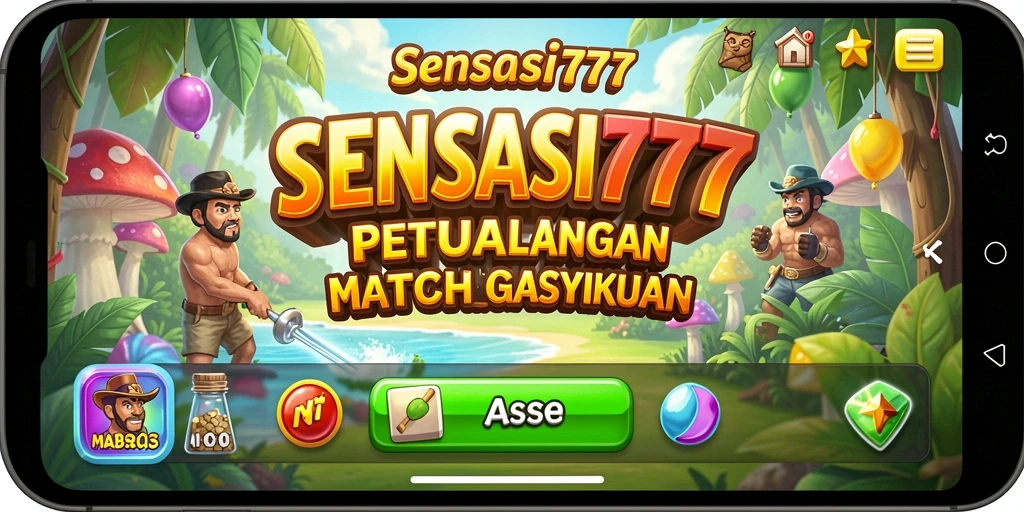 Gameplay seru dan grafis menawan dari SENSASI777.
