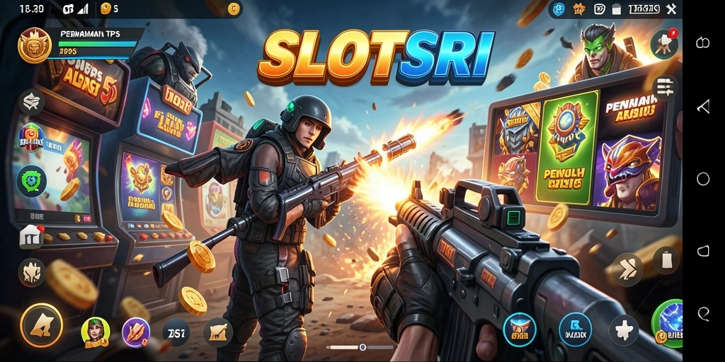 Gameplay SLOTSRI menampilkan grafik menawan dan aksi seru.