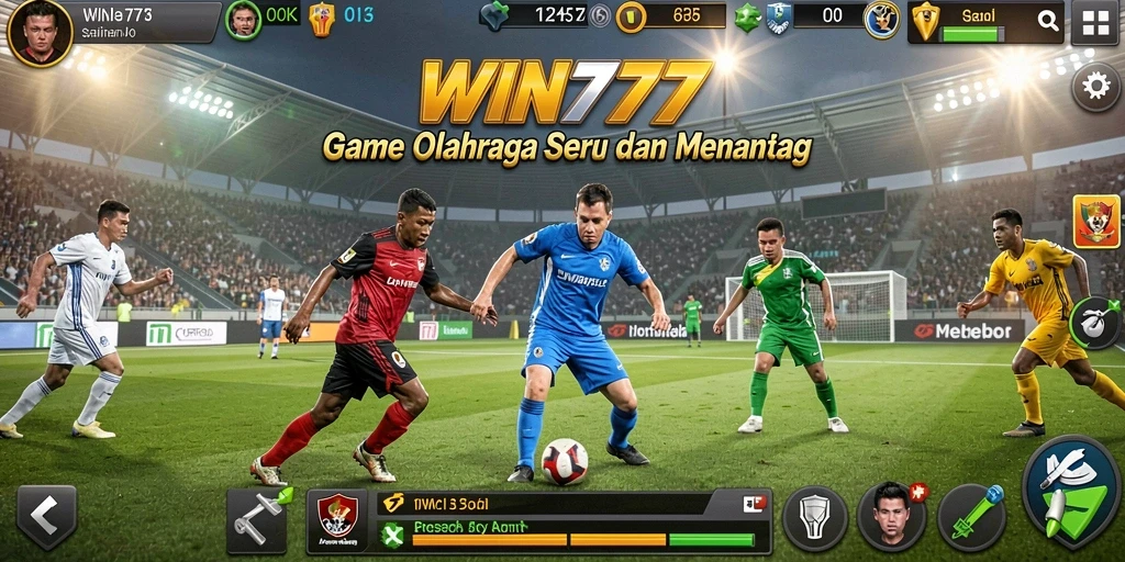 Tampilan gameplay WIN777 yang seru dan menantang.